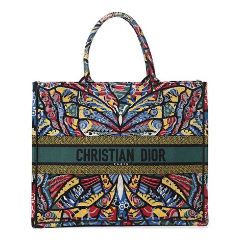 dior book tote gradient|Iconic Christian Dior Embroidered Patterns: Book Tote Edition.